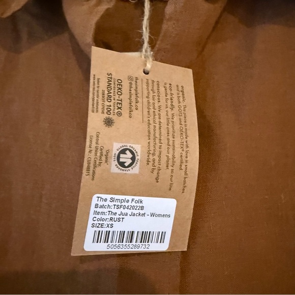 THE SIMPLE FOLK Women's Linen Jua Jacket - Picture 8 of 12